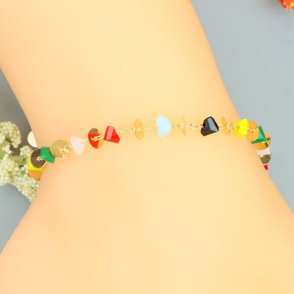 Handmade Anklet – A Stylish Choice for Women, Thoughtful Gift Idea, EVCH1400 - Picture 1 of 10